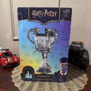 Harry Potter Triwizard Cup Desk Light Battery Operated Light 13" MIB UKONIC
